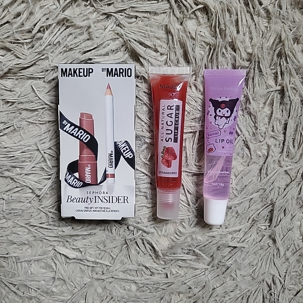 Beauty Bundle Lips Makeup By Mario Beauty Insider Kuromi Lip Oil Strawberry Lip